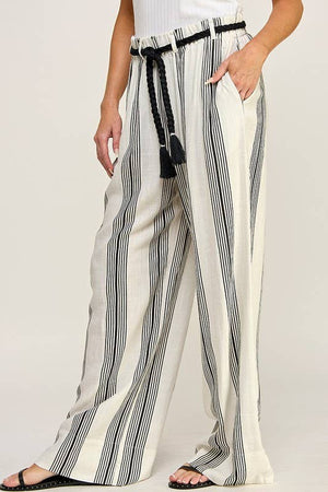 Amalfi Coast Striped Pants