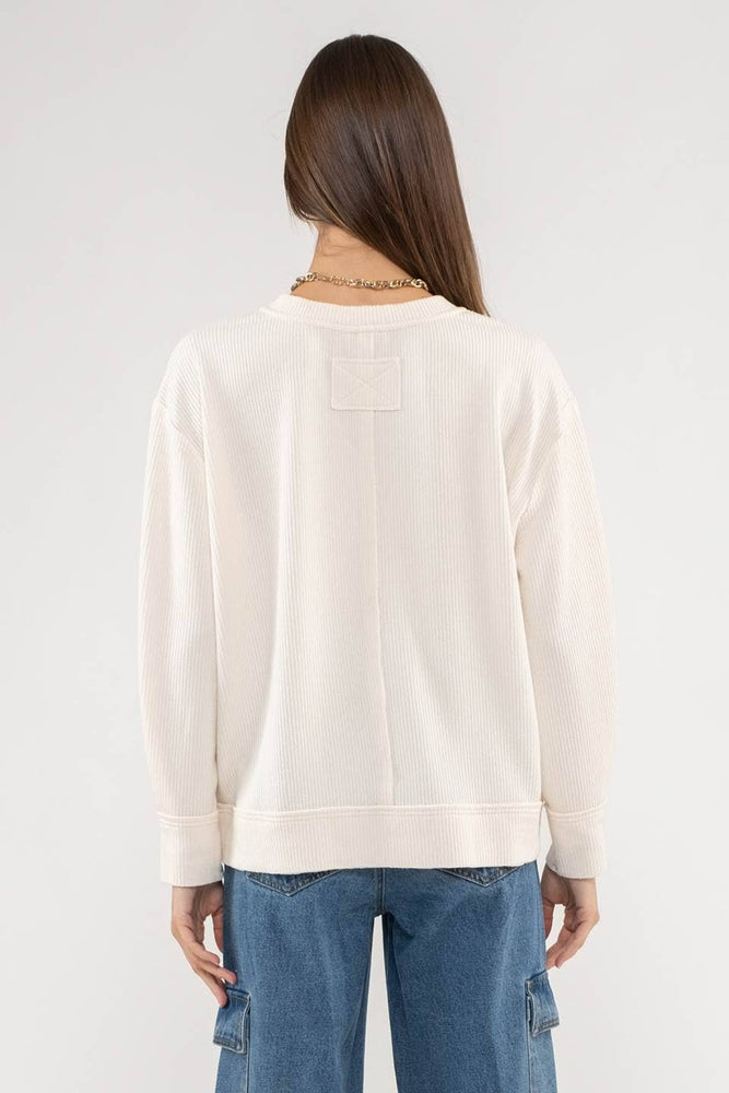 Phoebe Cozy Ribbed Top