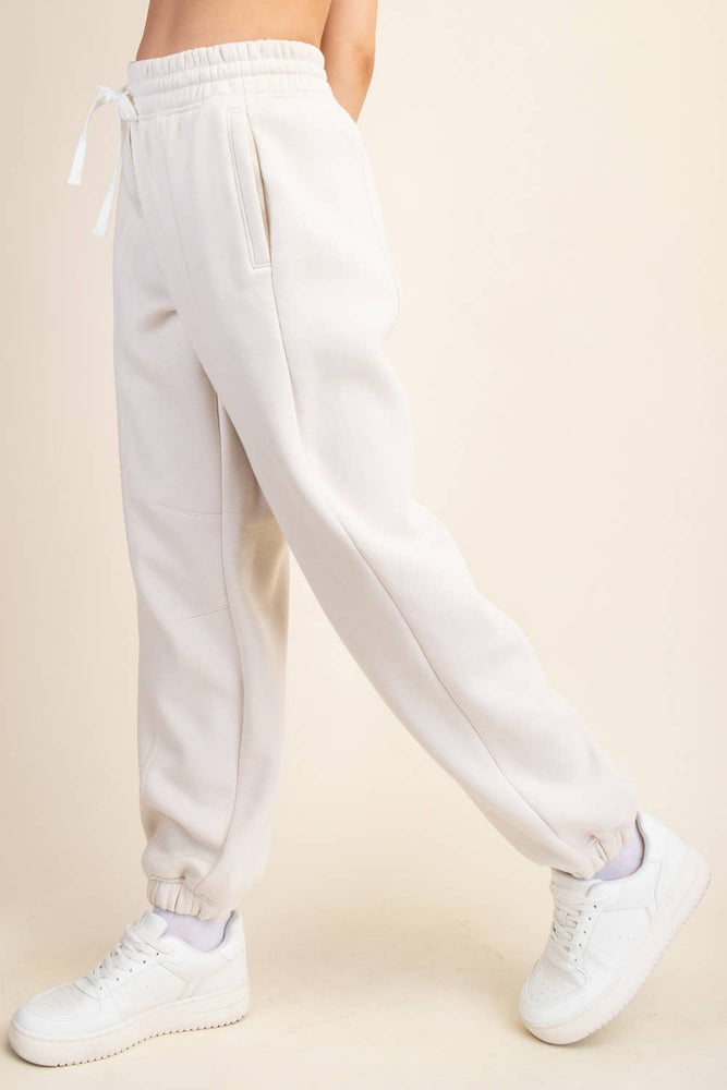 Maddison Terry Fleece Jogger Sweatpants