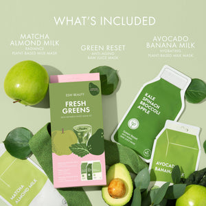 Fresh Greens Superfood Sheet Mask Set