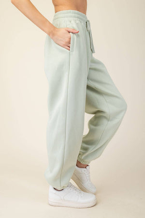 Maddison Terry Fleece Jogger Sweatpants