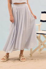 Sail Away Midi Skirt