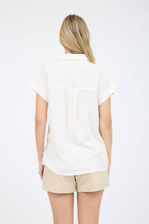 Fresh Linen Blend Shirt