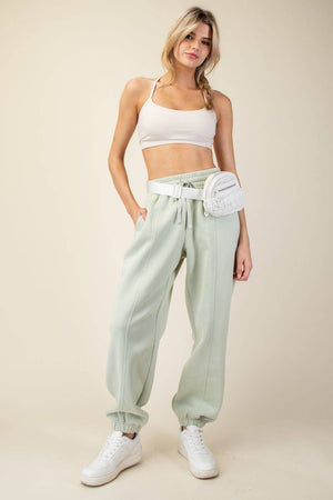 Maddison Terry Fleece Jogger Sweatpants