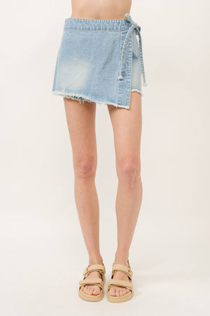 Sunny Days Denim Skort