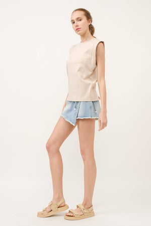 Sunny Days Denim Skort