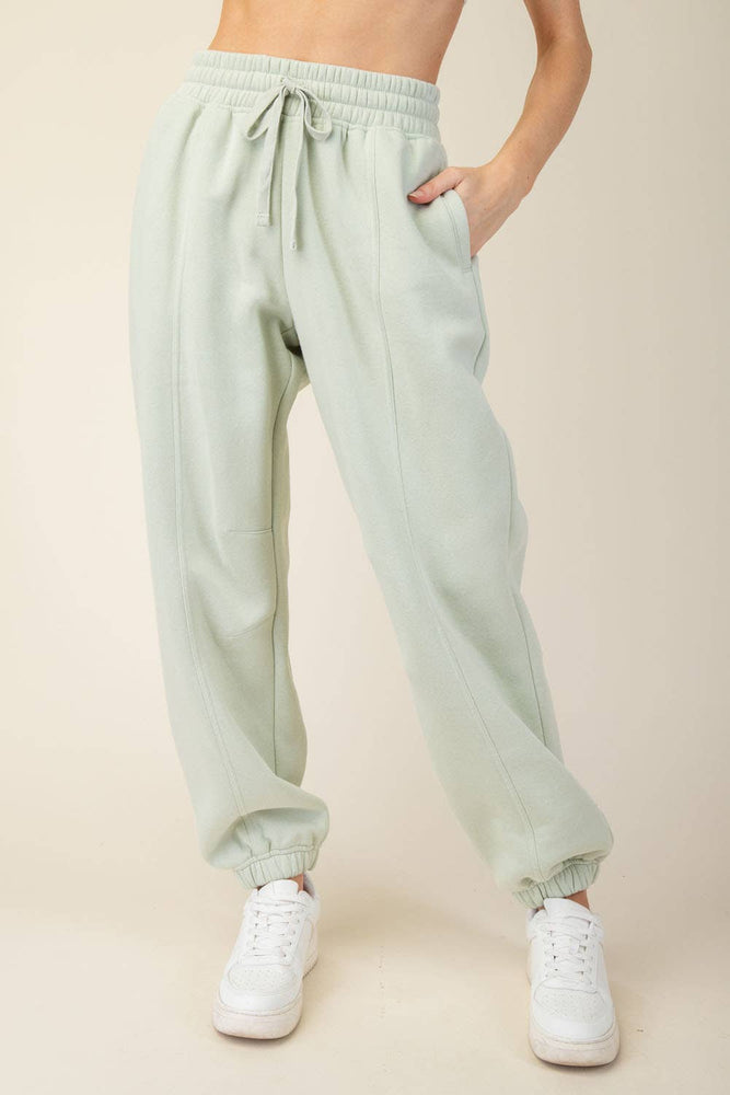 Maddison Terry Fleece Jogger Sweatpants