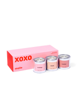 XOXO Mini Candle Set